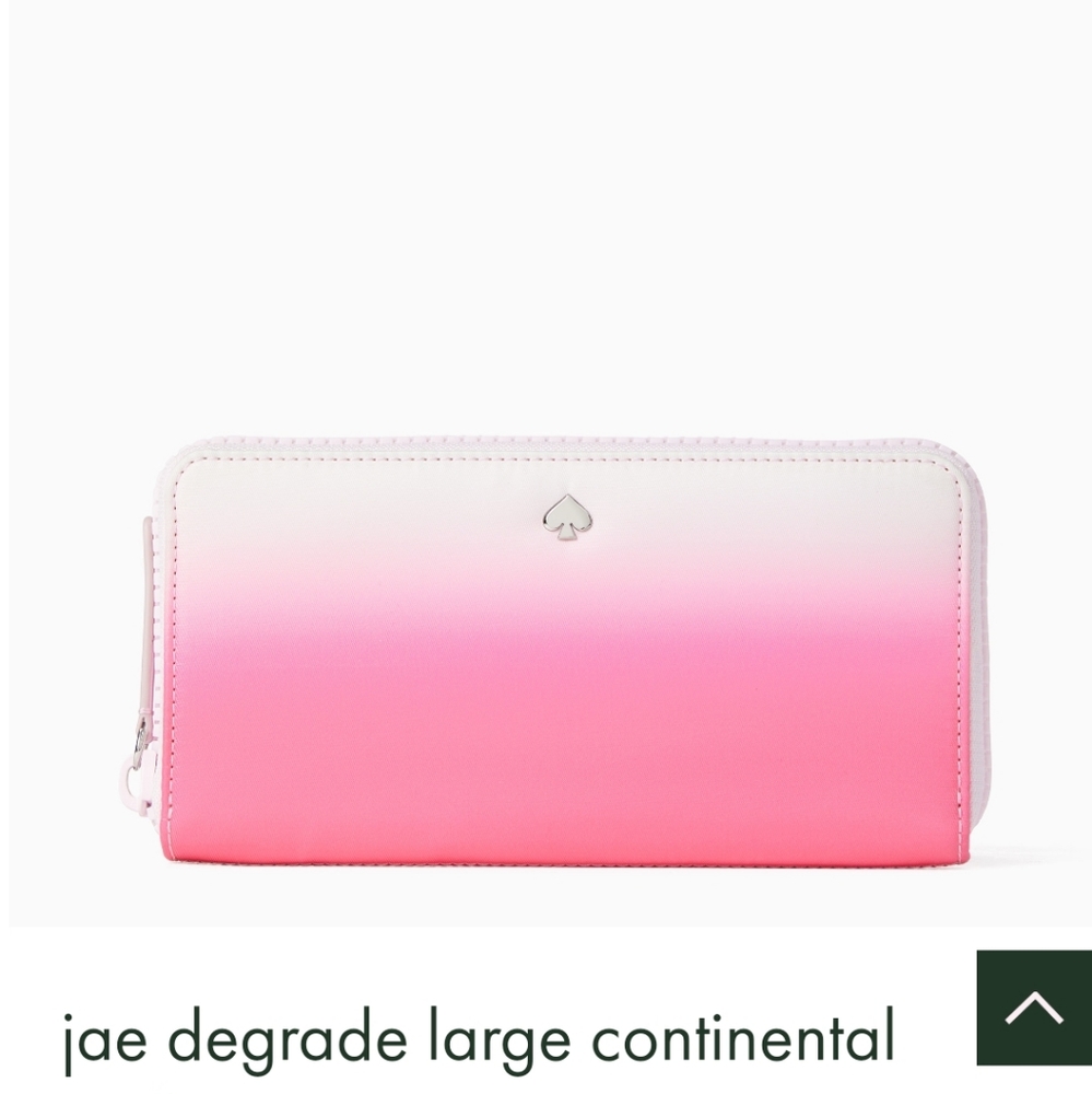 Kate Spade Degrade pink wallet